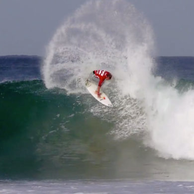 Vidéo de surf en Afrique du Sud