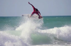 Vidéo de surf en été en France