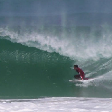 Video de surf à Hossegor dans le Sud Ouest de la France