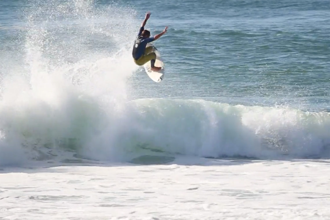 Vidéo de surf dans les Landes