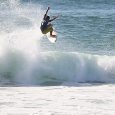 Vidéo de surf dans les Landes