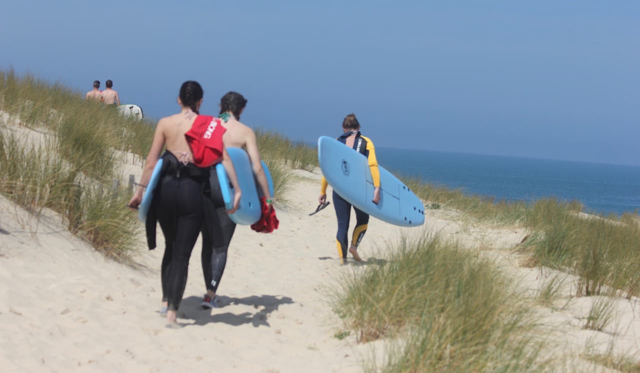 Passage de la dune de Lacanau